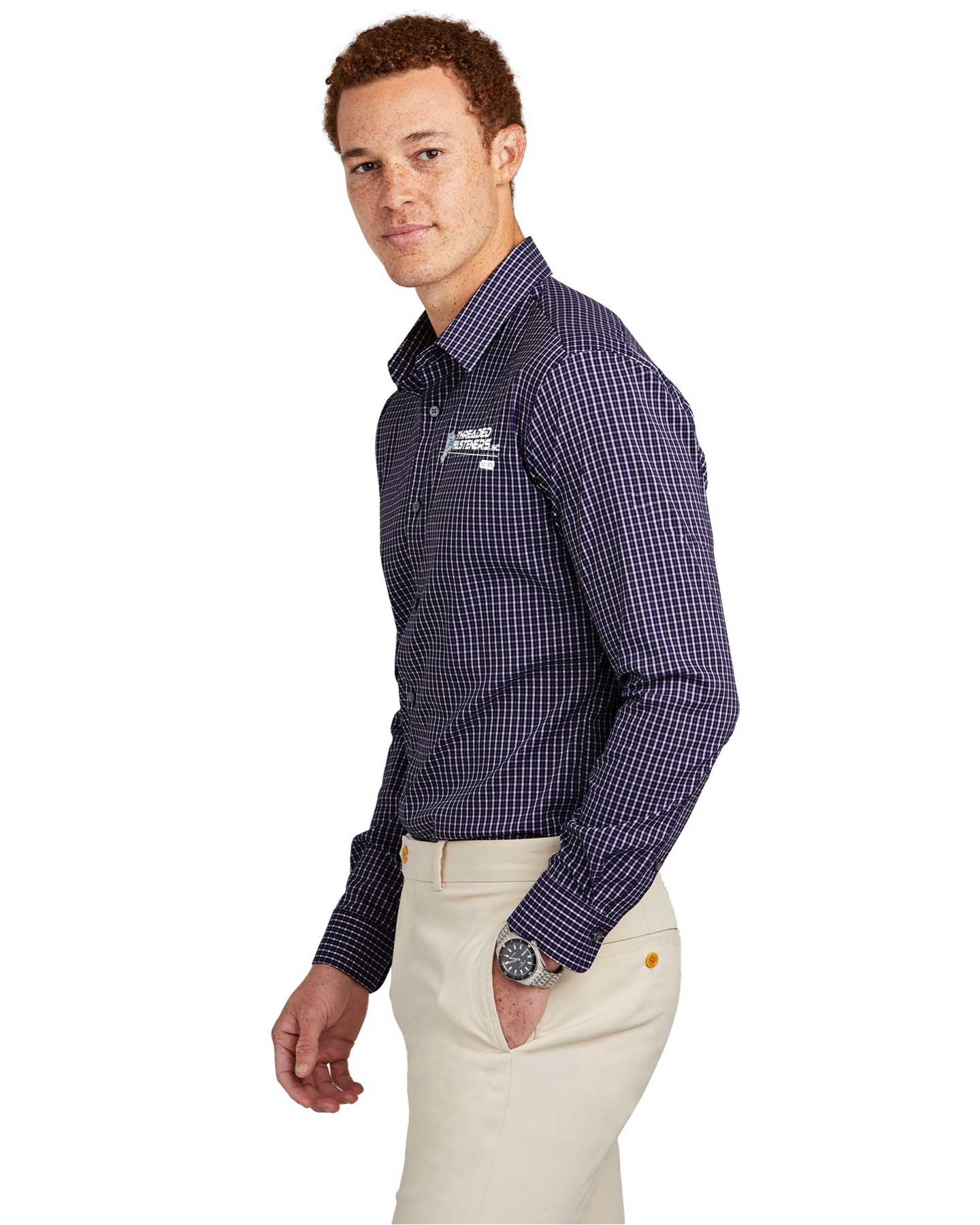 Brooks Brothers Tech Stretch Pattern Shirt