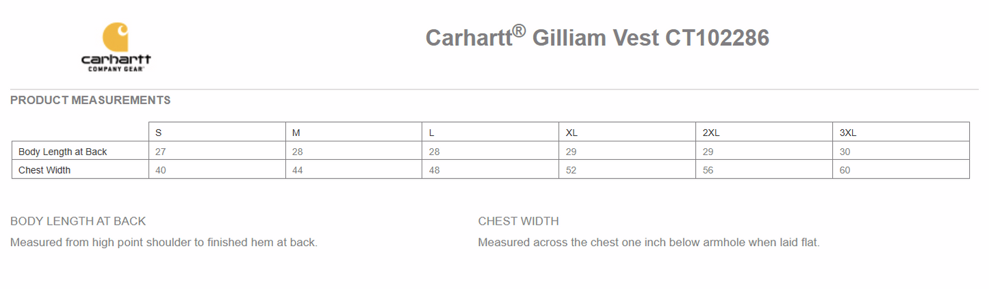 Carhartt Gilliam Vest
