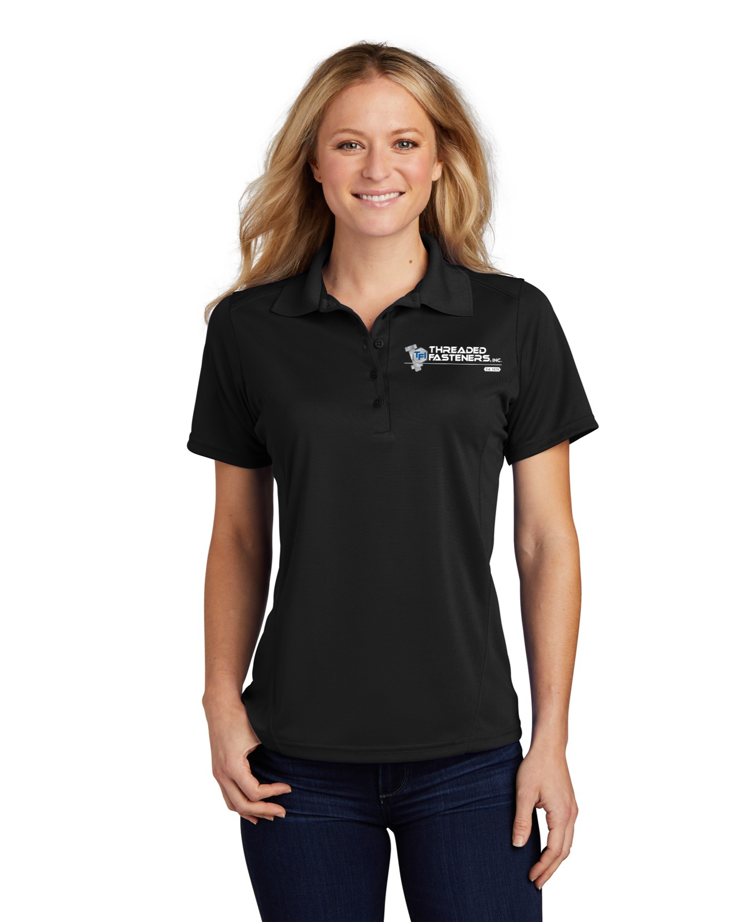 Sport-Tek Women's Raglan Accent Polo Kit