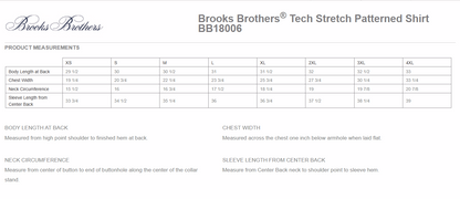 Brooks Brothers Tech Stretch Pattern Shirt