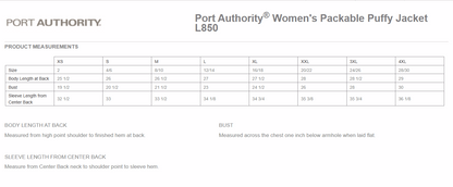 Port Authority Women's Packable Puffy Jacket