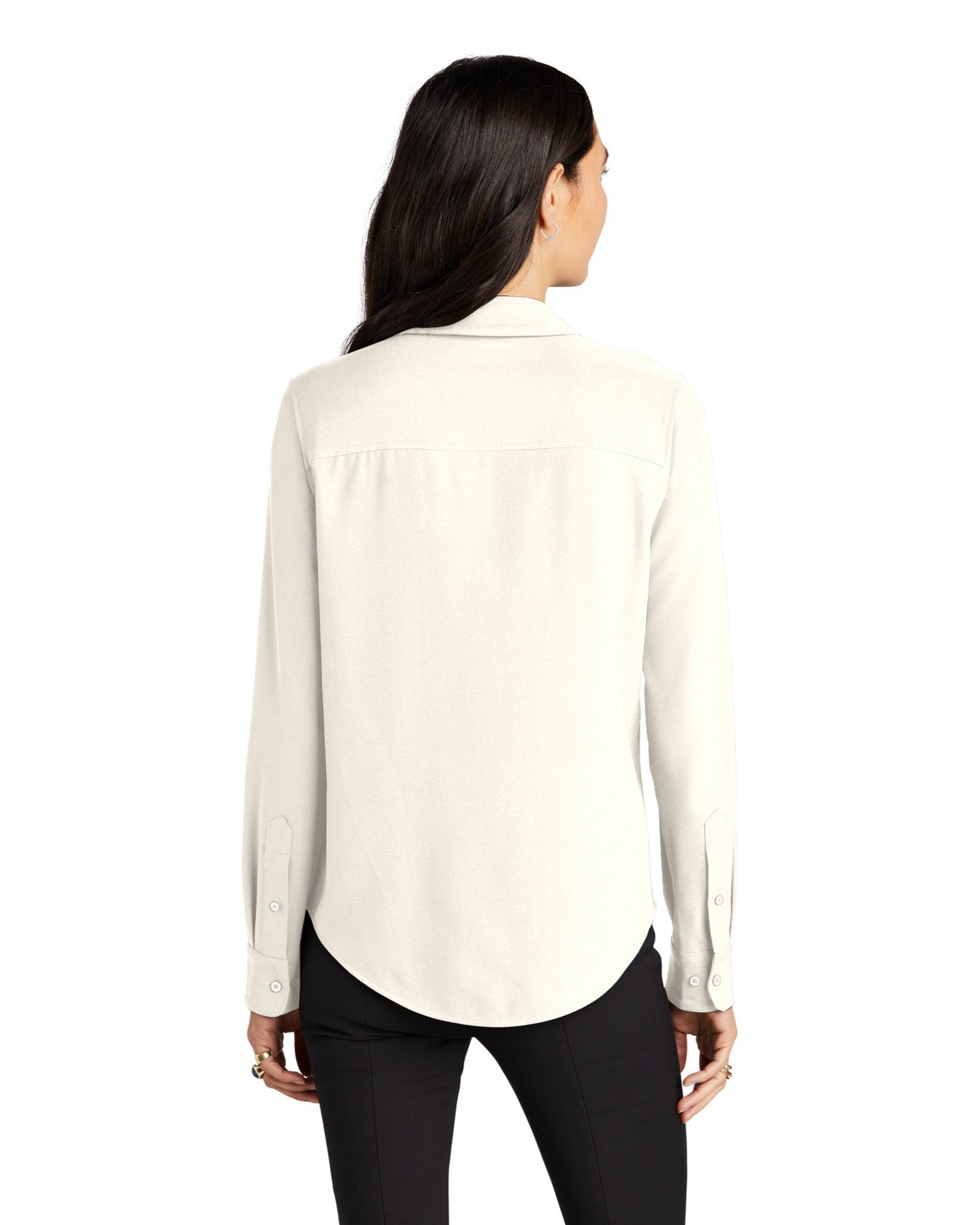 Mercer+Mettle Stretch Crepe Camp Blouse