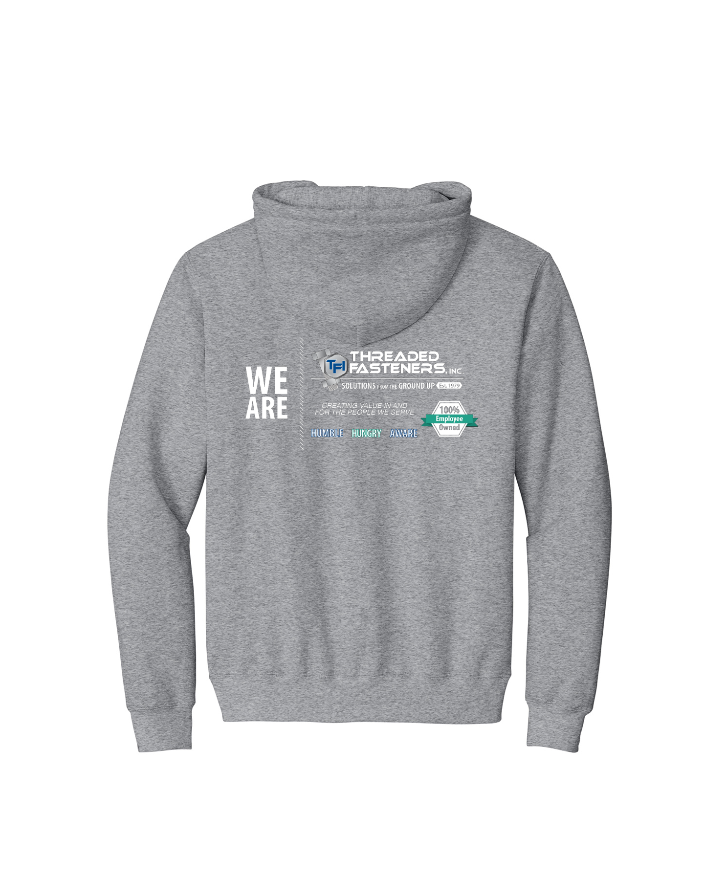 Port & Co Full Zip Hoodie