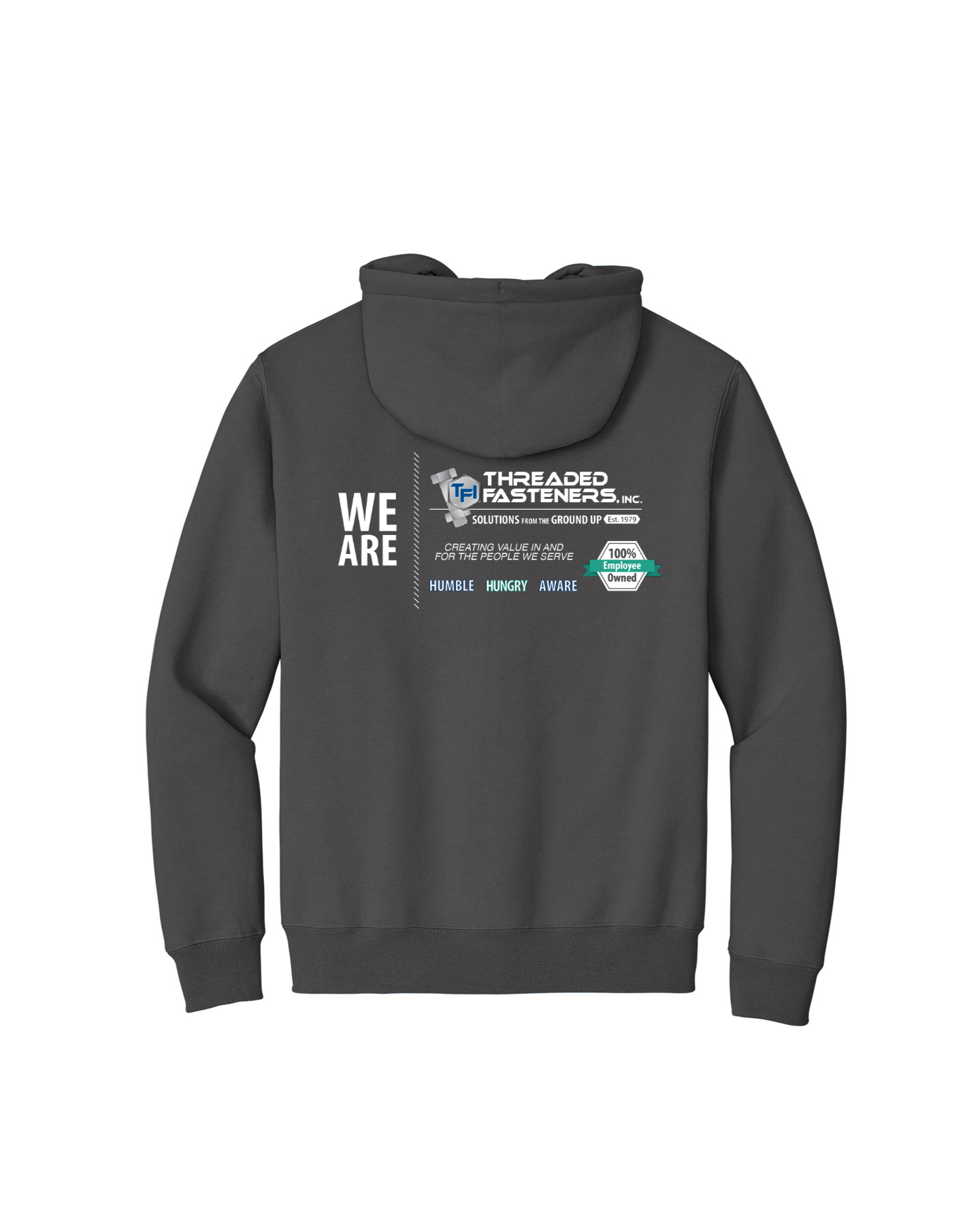 Port & Co Full Zip Hoodie