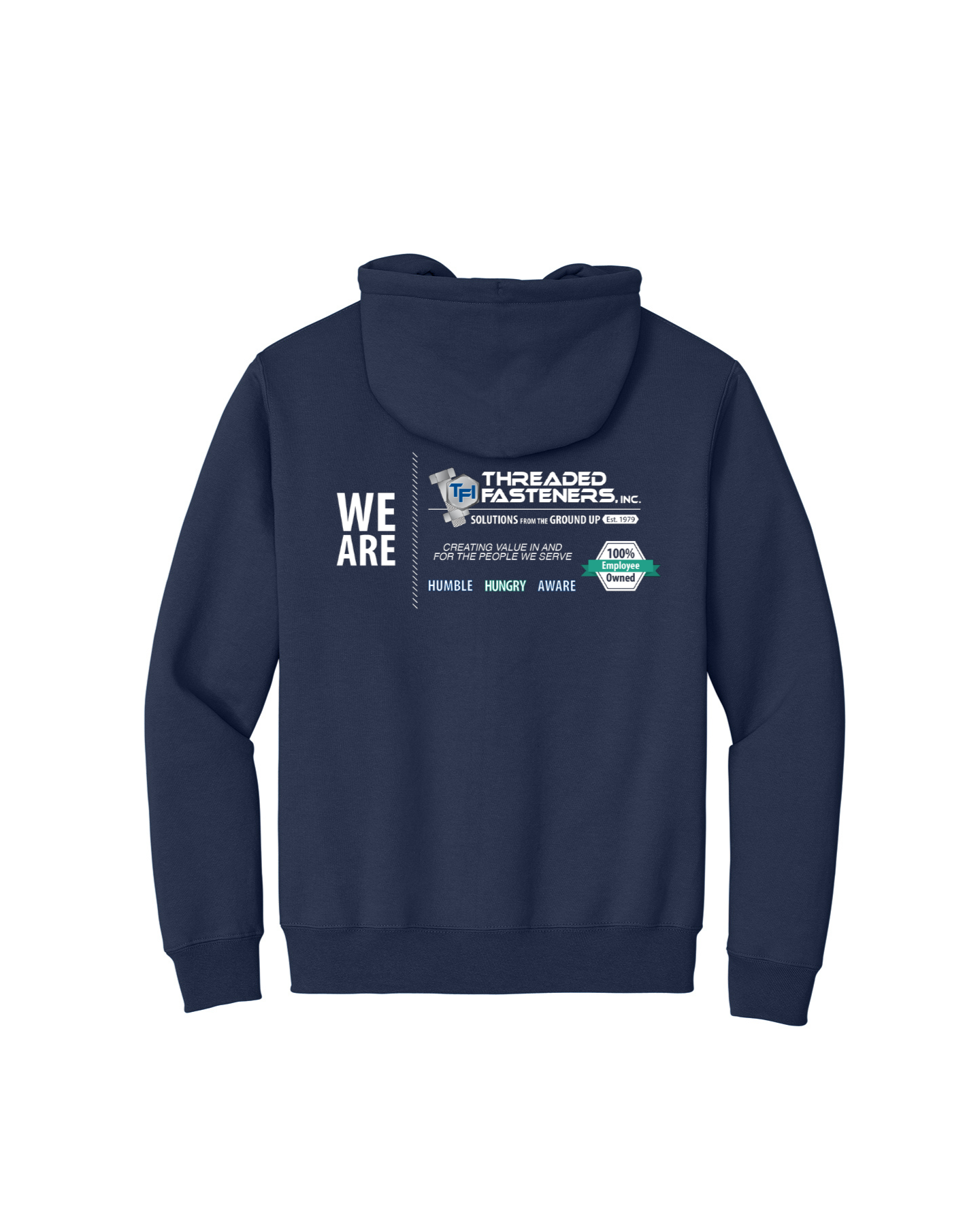 Port & Co Full Zip Hoodie