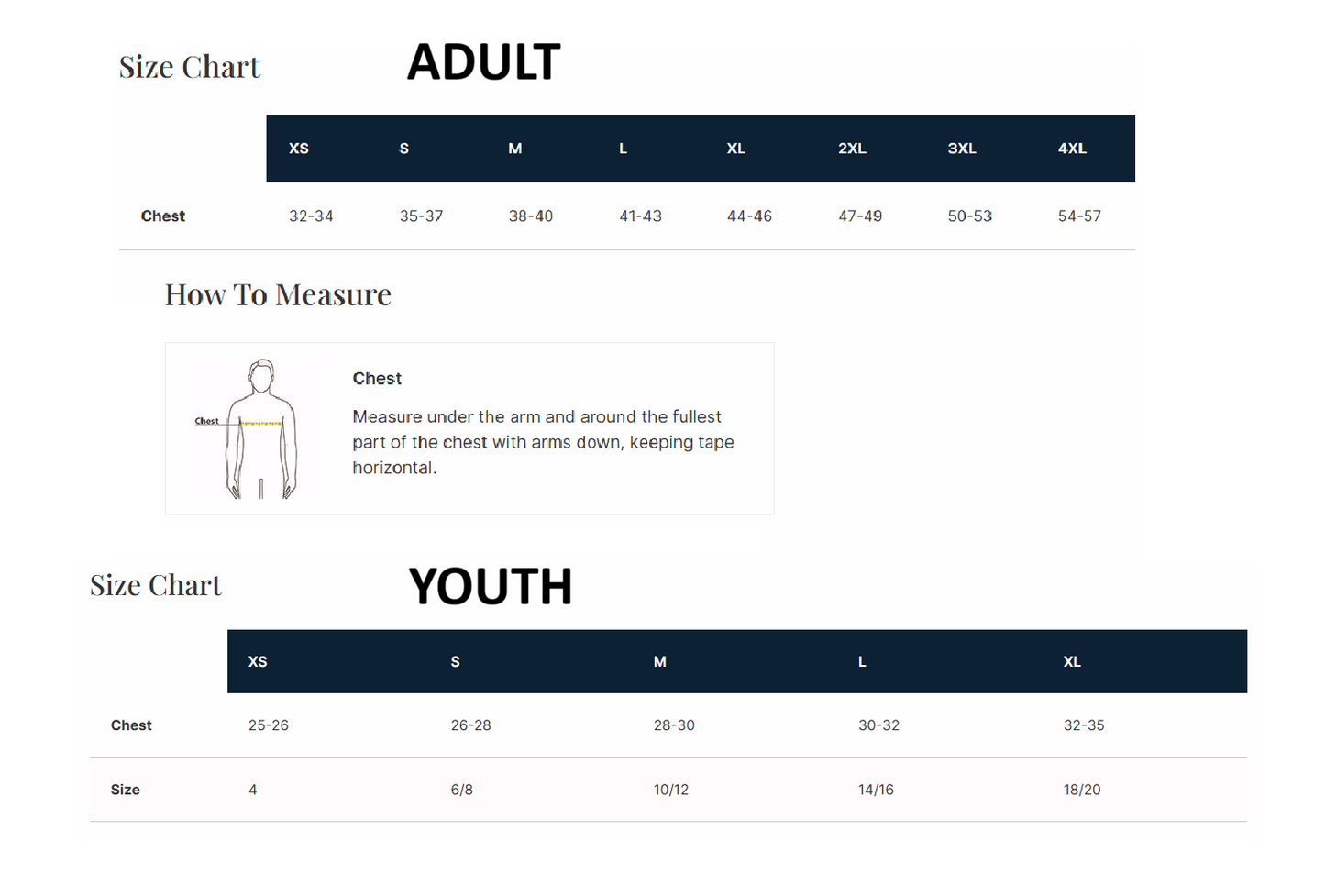 Adult/Youth USA Performance T-Shirt